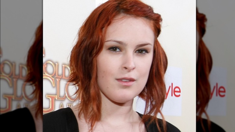 Rumer Willis capelli rosso scuro