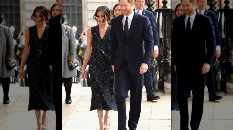 Meghan Markle, il principe Harry a passeggio