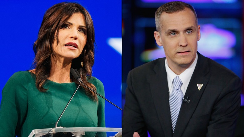 Corey Lewandowski Kristi Noem repubblicani