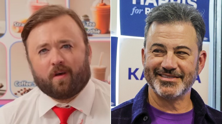 Immagine divisa di Haley Joel Osment e Jimmy Kimmel