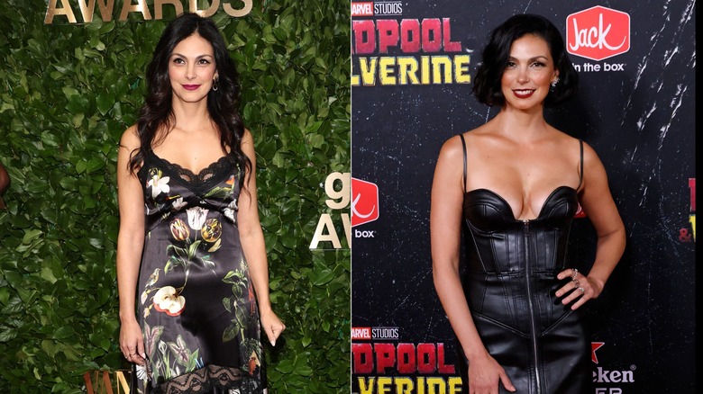 Morena Baccarin in fiori