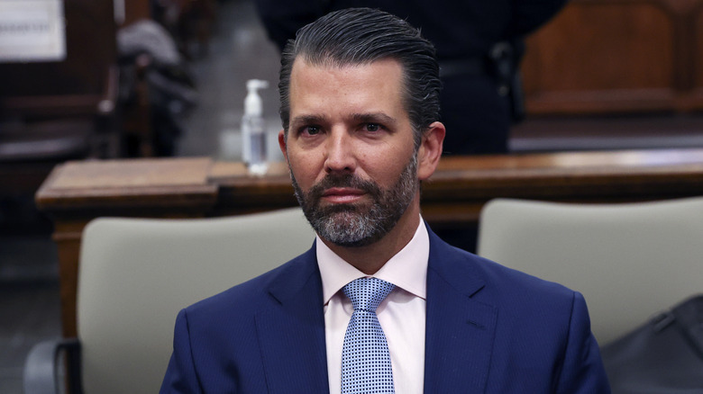 Donald Trump Jr. accigliato