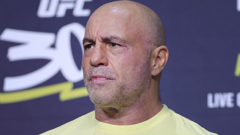 Joe Rogan alla cerimonia di pesatura dell'UFC 300 (2024)