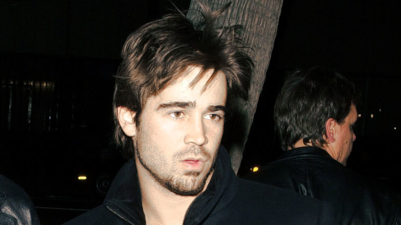 Colin Farrell posa all'aperto