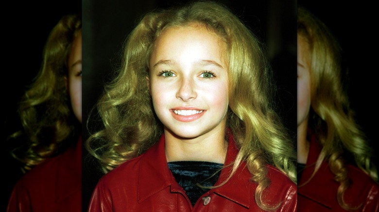 Il giovane Hayden Panettiere sorridente