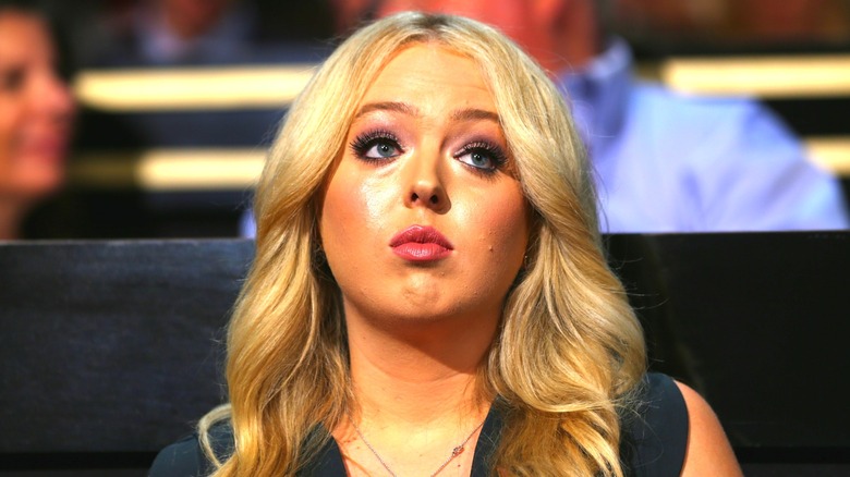 Tiffany Trump sembra sconvolta