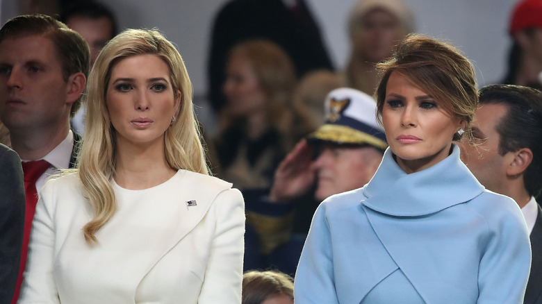 Ivanka e Melania Trump insieme