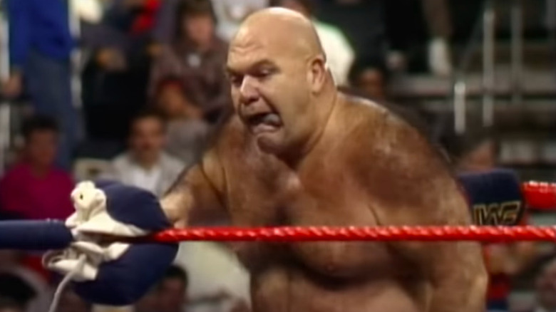 George 'The Animal' Steele sul ring