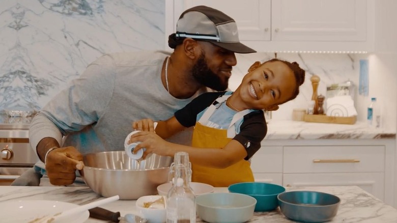 La cucina di LeBron James Zhuri James