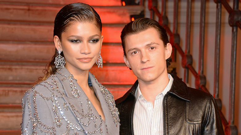 Zendaya posa accanto a Tom Holland