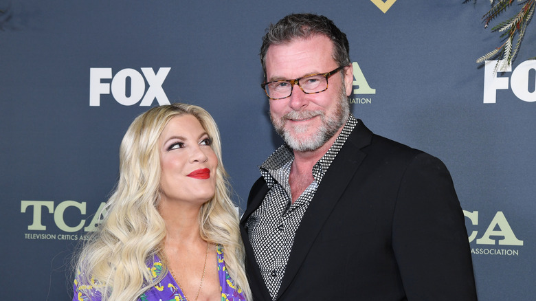 Tori Spelling e Dean McDermott alla festa del Fox TCA