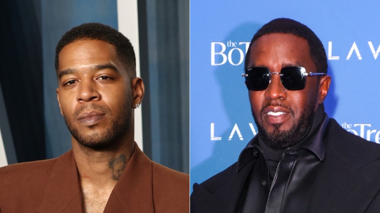 Kid Cudi, a sinistra, e Sean Combs, a destra