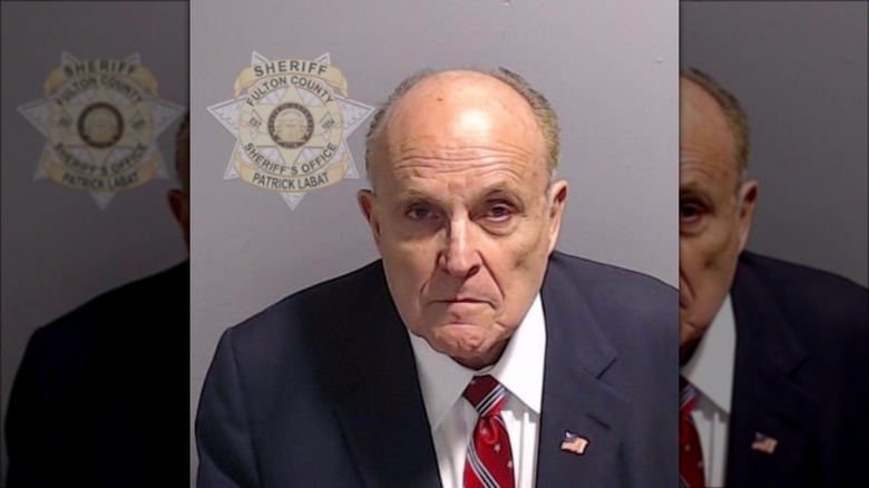 Rudy Giuliani accigliato