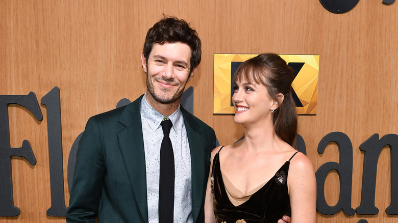 Leighton Meester posa con Adam Brody