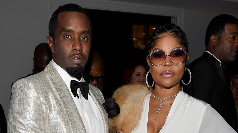 Diddy, Misa Hylton vestita di bianco