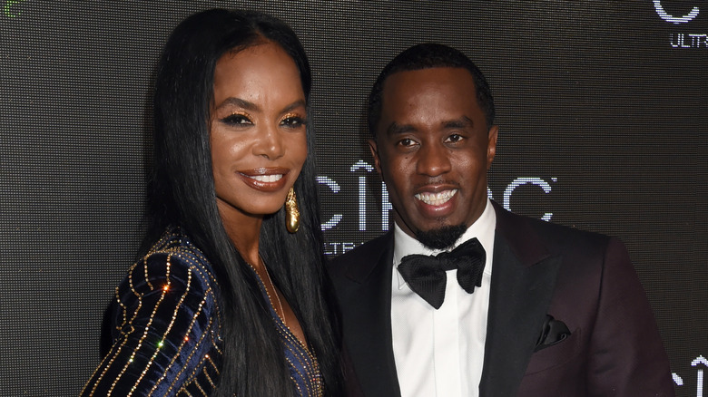 Kim Porter, Diddy sorride