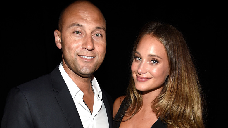 Derek e Hannah Jeter partecipano a un evento DirecTV.