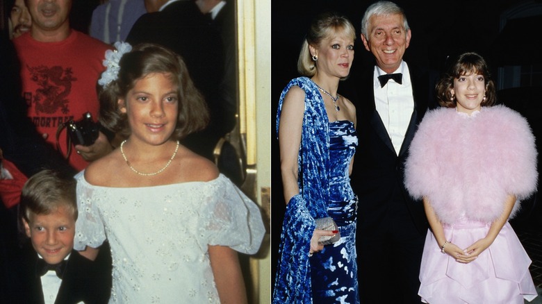 Tori Spelling negli anni '80