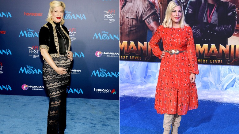 Lo stile massimalista di Tori Spelling