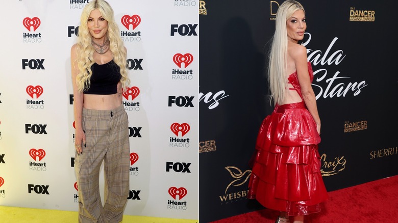 Lo stile di Tori Spelling nel 2024