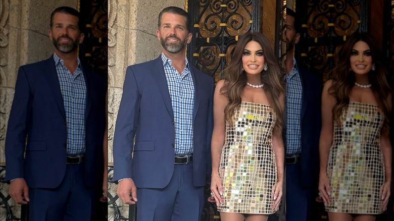 Donald Trump Jr. e Kimberly Guilfoyle