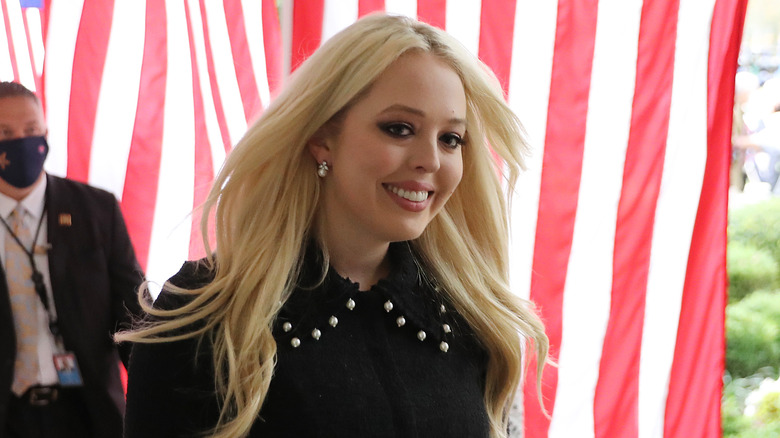 Tiffany Trump arriva a una cerimonia alla Casa Bianca