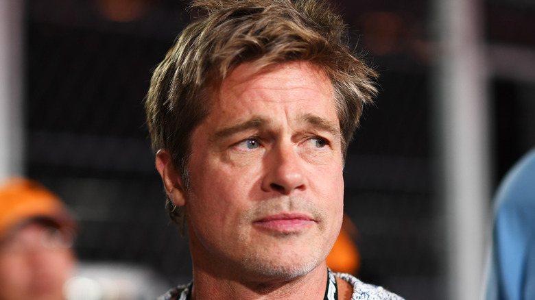 Brad Pitt accigliato