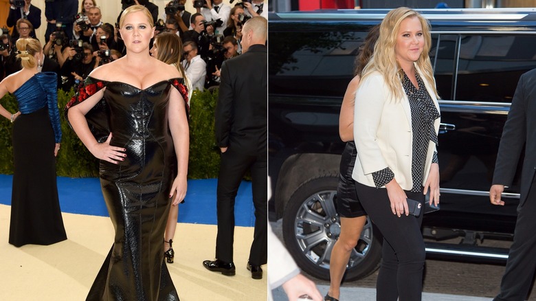 Amy Schumer ha un aspetto tagliente