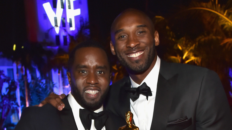 Sean Combs e Kobe Bryant partecipano al Party degli Oscar di Vanity Fair 2018