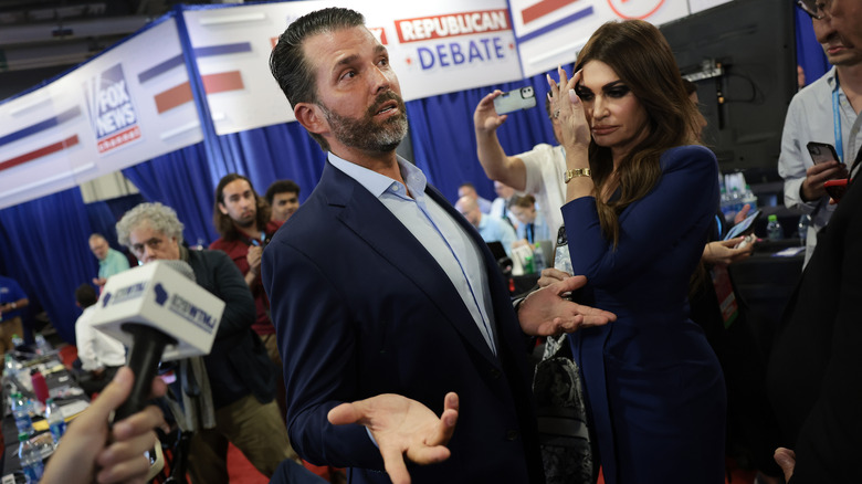 Donald Trump Jr. parla ai media