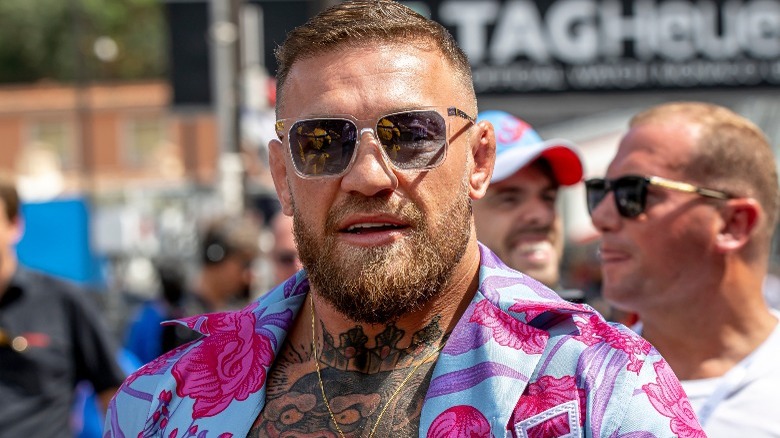 Conor McGregor partecipa al campionato di Formula 1 2022 a Monte Carlo, Monaco