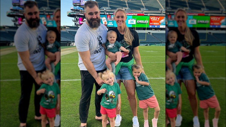 Jason Kylie Kelce tre figlie