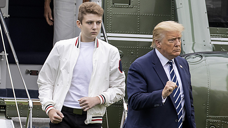 Elicottero Barron Trump Donald Trump