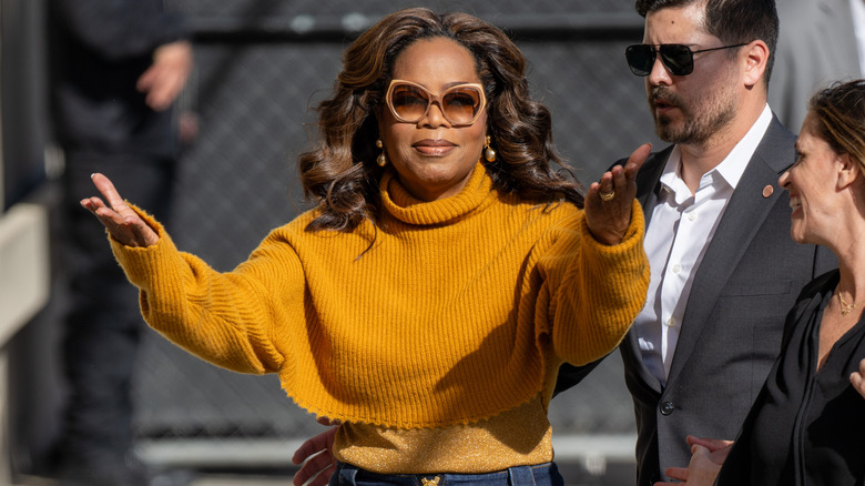 Oprah Winfrey cammina