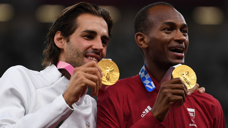 Mutaz Essa Barshim Gianmarco Tamberi