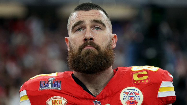 Travis Kelce con la barba