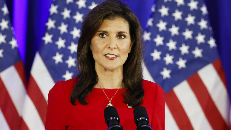 Nikki Haley tiene un discorso