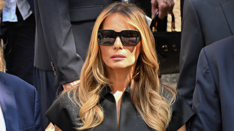 Melania Trump, imbronciata