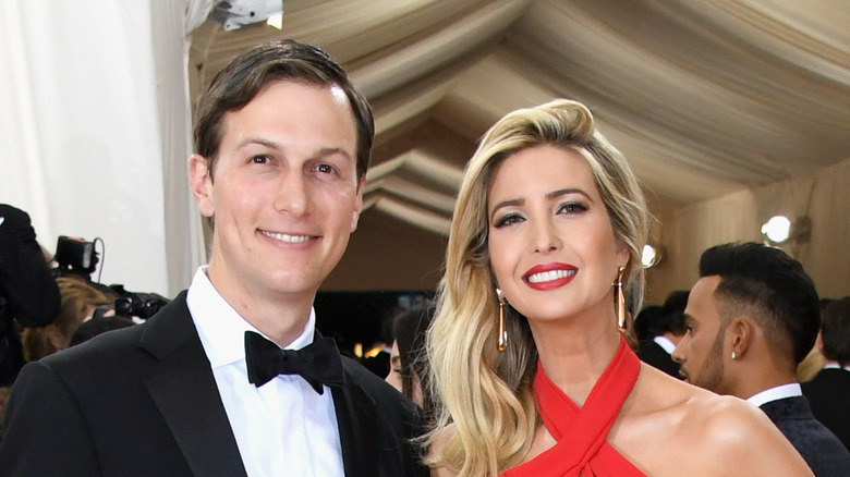 Jared Kushner Ivanka Trump sorride