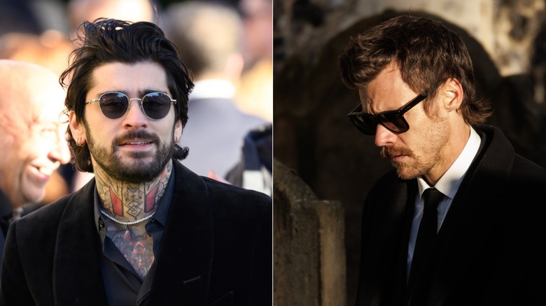 Zayn Malik e Harry Styles al funerale di Liam Payne